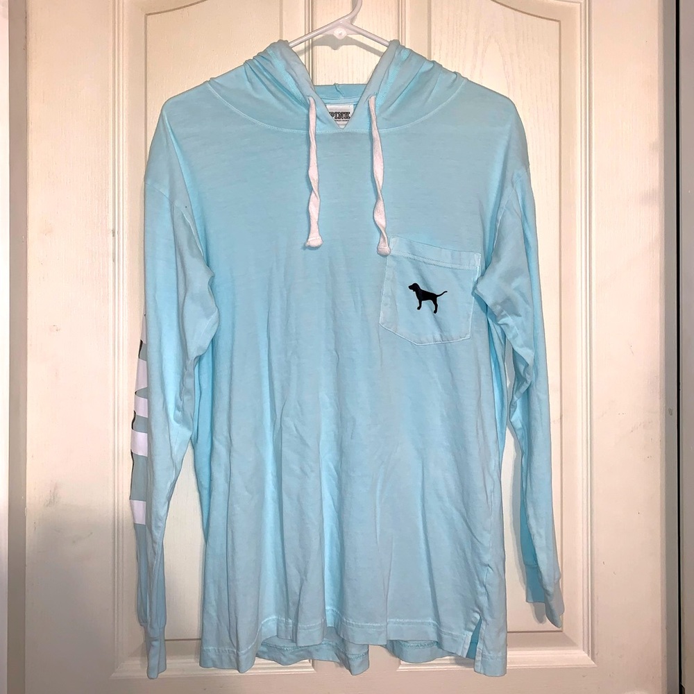 PINK Hooded Long Sleeve